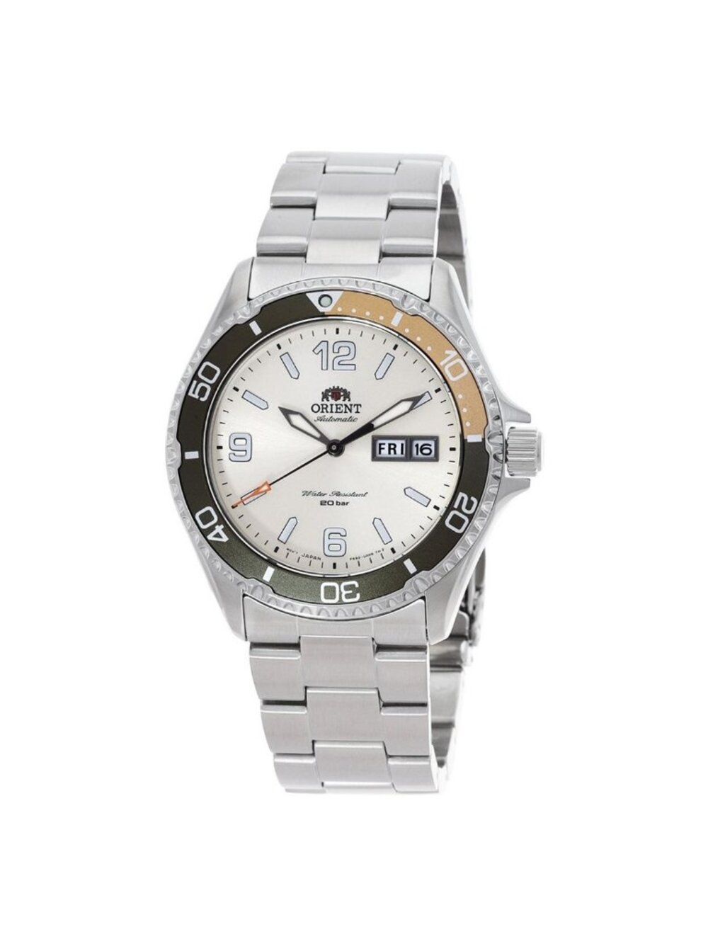 NWT Orient Mako III Kamasu R Automatic Silver Dial Men's Watch